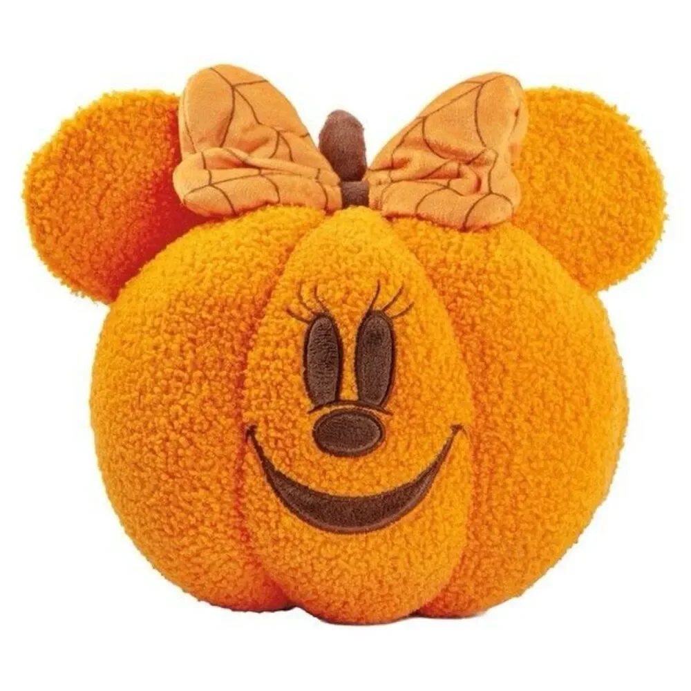 NEW Aldi x Disney Mickey & Minnie Halloween Pumpkin Throw Pillow Set - FAST SHIP